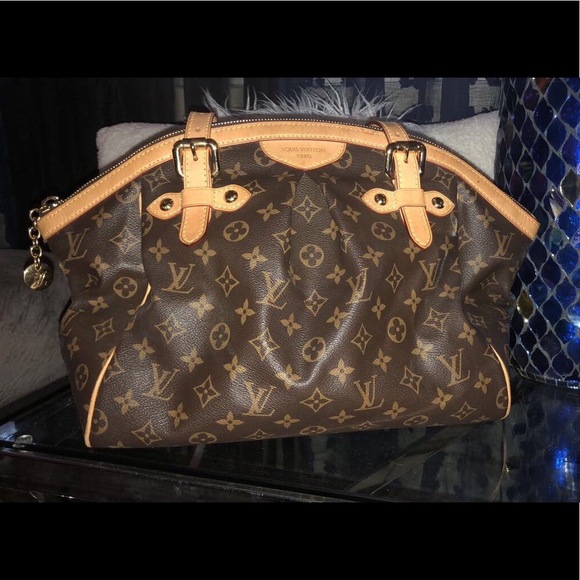 Brown monogram canvas Louis Vuitton Tivoli GM - Picture 2 of 7